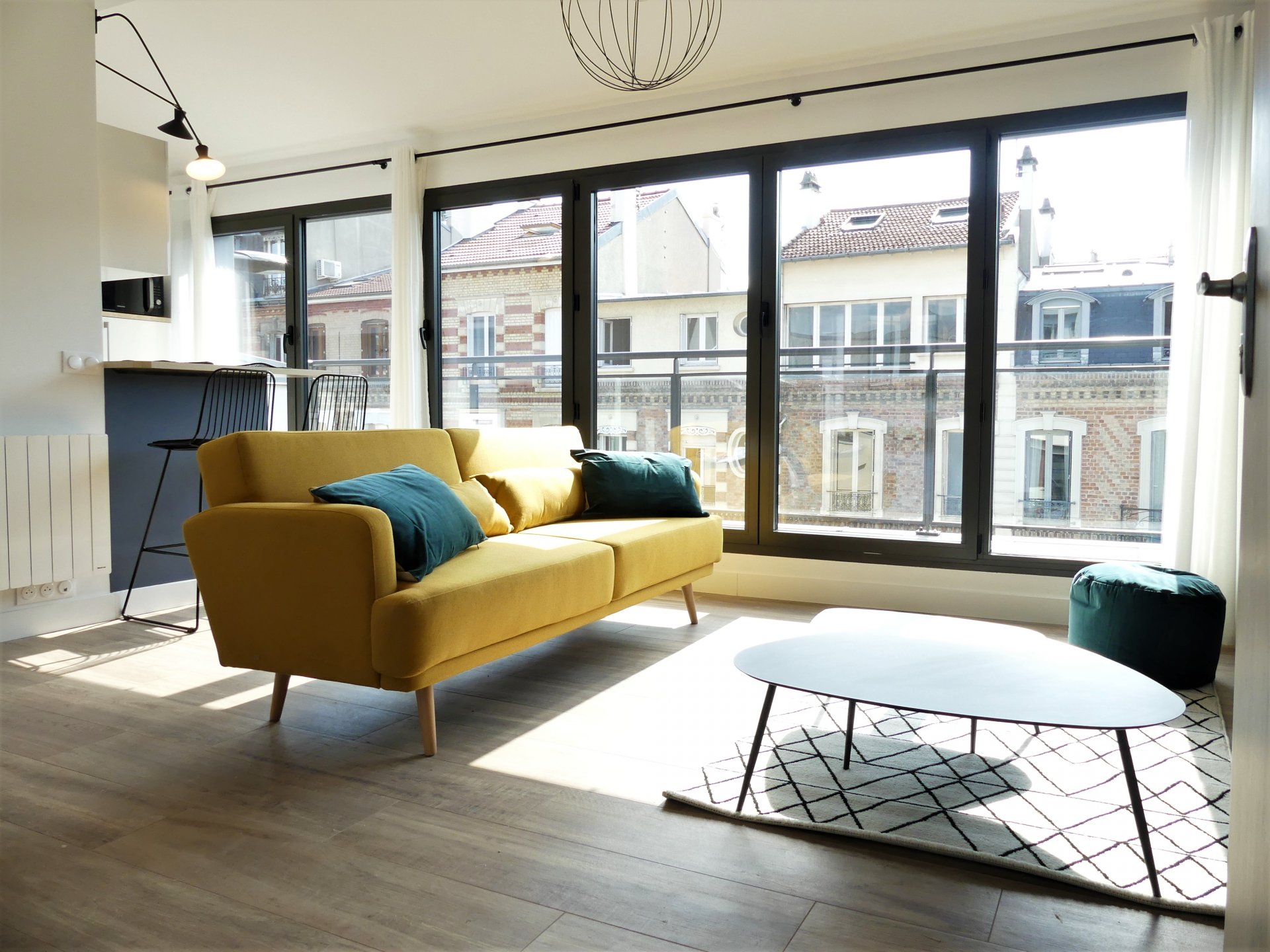 #LOUE# #EXCLUSIVITE# - 2P Meublé de 42m2 avec Terrasse Neuf BOULOGNE CENTRE